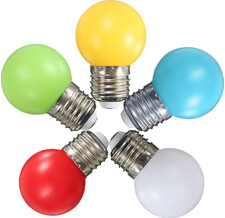    - Rich LED, 2 ,  27, d=45 , RGB 2