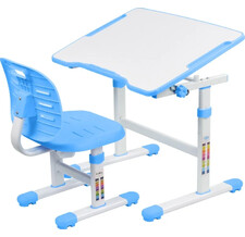   +   FunDesk Acacia Blue Cubby