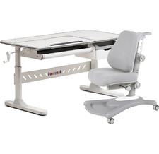  - FunDesk Fiore grey +   FunDesk Sorridi Grey